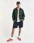 Gant Club Varsity Jacket Tartan Green
