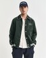 Gant Club Varsity Jacket Tartan Green
