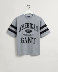 Gant Collegiate Sportswear 1949 Gant T-Shirt Grey Melange