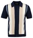Gant Color Blocked Premium Cotton Short Sleeve Polo Avond Blauw