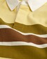 Gant Colorblock Striped Rugger Pullover Light Mustard Yellow