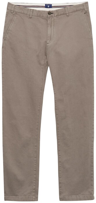 Gant Comfort Super Chino Pants Mid Brown