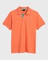 Gant Contrast Collar Piqué Polo Coral Orange
