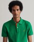 Gant Contrast Collar Piqué Polo Lavish Green