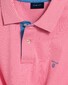 Gant Contrast Collar Piqué Polo Pink Rose