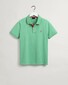 Gant Contrast Collar Pique Poloshirt Absinthe Green