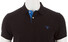 Gant Contrast Collar Piqué Poloshirt Black