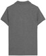 Gant Contrast Collar Piqué Poloshirt Charcoal Grey