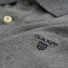 Gant Contrast Collar Piqué Poloshirt Charcoal Grey