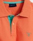 Gant Contrast Collar Piqué Poloshirt Coral Orange