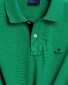 Gant Contrast Collar Pique Poloshirt Lavish Green