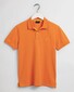 Gant Contrast Collar Pique Poloshirt Russet Orange