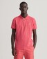 Gant Contrast Collar Pique Poloshirt Watermelon Pink
