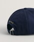 Gant Contrast Logo Cotton Twill Cap Avond Blauw