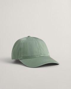 Gant Contrast Logo Cotton Twill Cap Dry Green