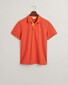 Gant Contrast Piqué Short Sleeve Subtle Stretch Polo Burnt Orange