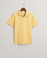 Gant Contrast Piqué Short Sleeve Subtle Stretch Polo Dusty Yellow