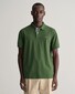 Gant Contrast Piqué Short Sleeve Subtle Stretch Polo Pine Green