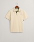 Gant Contrast Piqué Short Sleeve Subtle Stretch Poloshirt Silky Beige