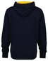 Gant Contrast Sweat Hoodie Trui Avond Blauw
