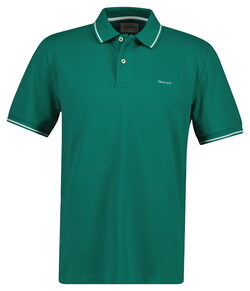 Gant Contrast Tipping Short Sleeve Piqué Polo Botanical Hue