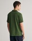 Gant Contrast Tipping Short Sleeve Piqué Polo Pine Green