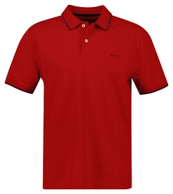 Gant Contrast Tipping Short Sleeve Piqué Polo Ruby Red