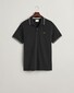 Gant Contrast Tipping Short Sleeve Piqué Poloshirt Black