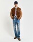 Gant Cord Varsity Jacket G Terry Badge Cacao