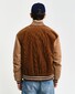 Gant Cord Varsity Jacket G Terry Badge Cacao