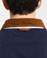 Gant Corduroy Collar Heavy Rugger Pullover Evening Blue