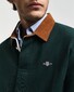 Gant Corduroy Collar Heavy Rugger Pullover Tartan Green