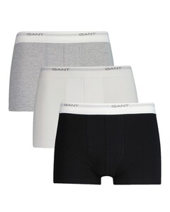 Gant Core Trunk 3Pack Ondermode Zwart-Wit