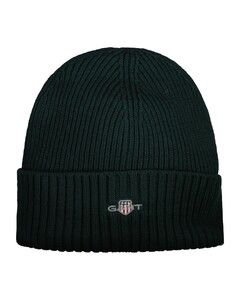 Gant Cotton Blend Logo Beanie Cap / Beanie Tartan Green