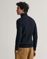 Gant Cotton Cable Rollneck Pullover Evening Blue
