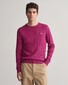 Gant Cotton Cable Ronde Hals Trui Beautyberry Purple