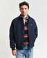 Gant Cotton Harrington Jacket Avond Blauw
