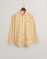 Gant Cotton Linen Multi Stripe Button Down Shirt Medal Yellow