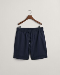 Gant Cotton Linen Short Bermuda Evening Blue