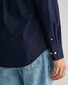 Gant Cotton Linen Uni Button Down Shirt Evening Blue