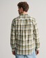 Gant Cotton Linen Yarn Dyed Check Shirt Pine Green