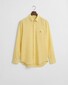 Gant Cotton Linnen Button-Down Overhemd Banana Yellow