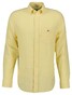 Gant Cotton Linnen Button-Down Overhemd Banana Yellow