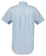 Gant Cotton Linnen Button-Down Overhemd Fresh Blue
