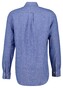 Gant Cotton Linnen Button-Down Overhemd Rich Blue
