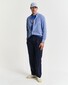 Gant Cotton Linnen Button-Down Overhemd Rich Blue
