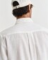 Gant Cotton Linnen Button-Down Overhemd Wit