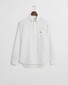 Gant Cotton Linnen Button-Down Overhemd Wit