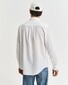 Gant Cotton Linnen Button-Down Overhemd Wit