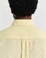 Gant Cotton Linnen Short Sleeve Button-Down Overhemd Banana Yellow